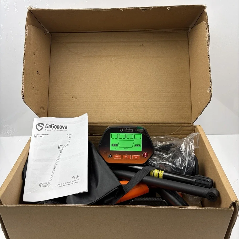 GoGonova Metal Detector for Adults & Kids, Kids Metal Detector, Waterproof Metal